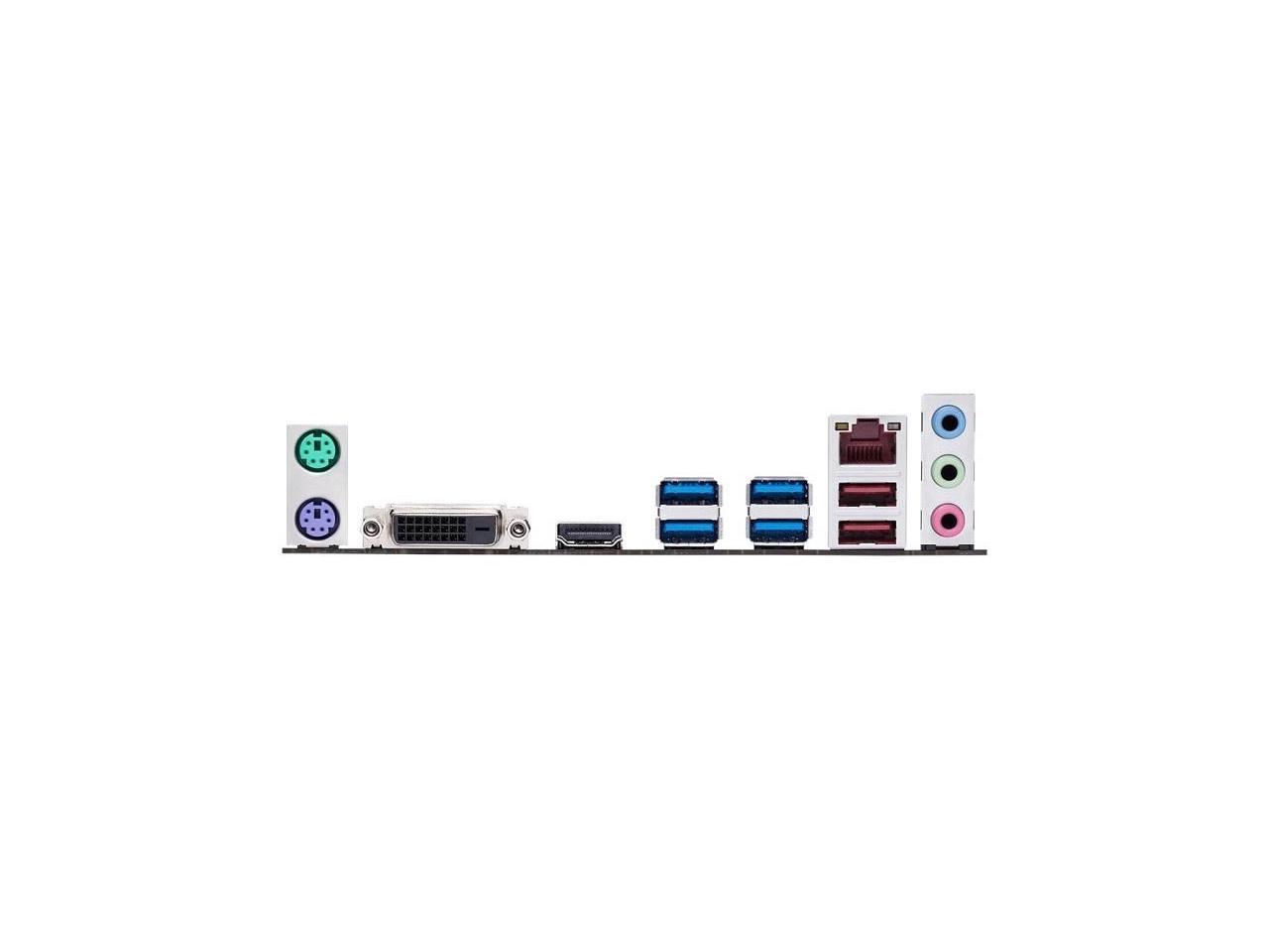 ASUS AMD EX-A320M-GAMING Socket AM4 DDR4 Micro ATX Motherboard (90MB0VG0-M0EAYM)