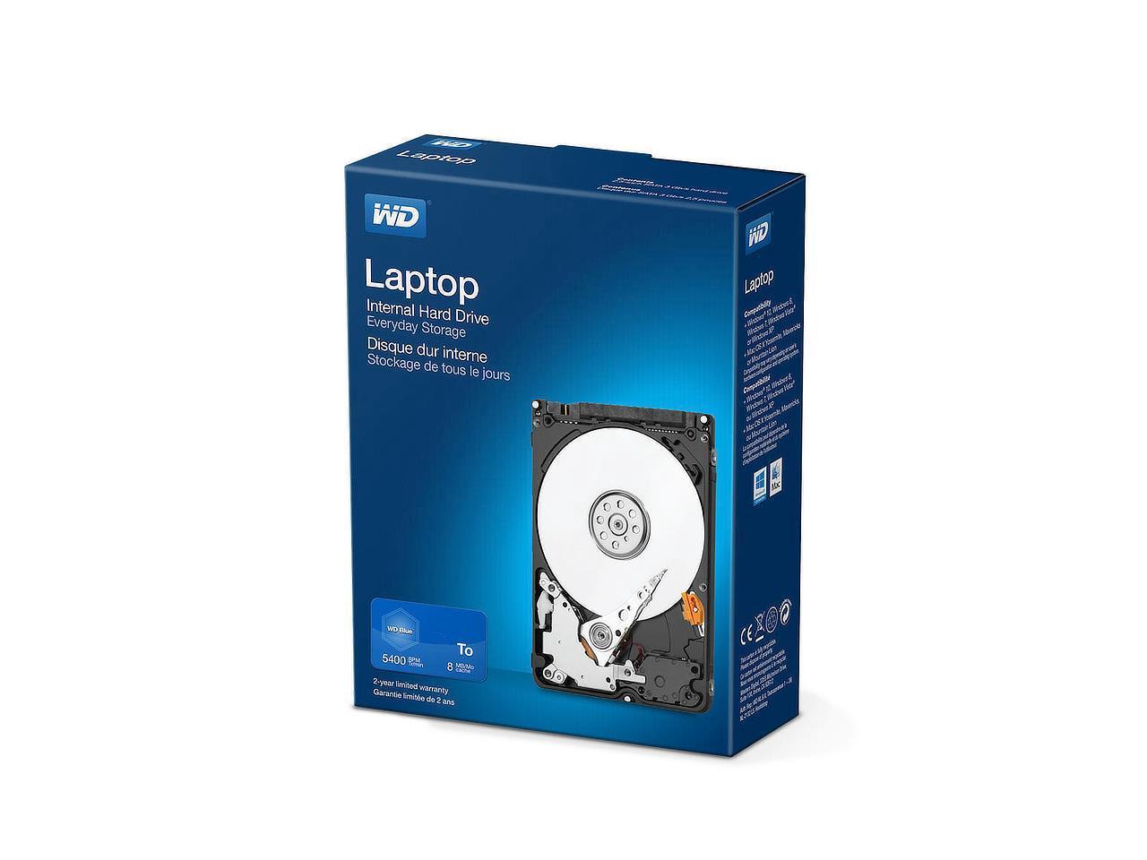 Western Digital Laptop Everyday 2.5 2000 GB Serial ATA II (LAPTOP MAINSTREAM ...