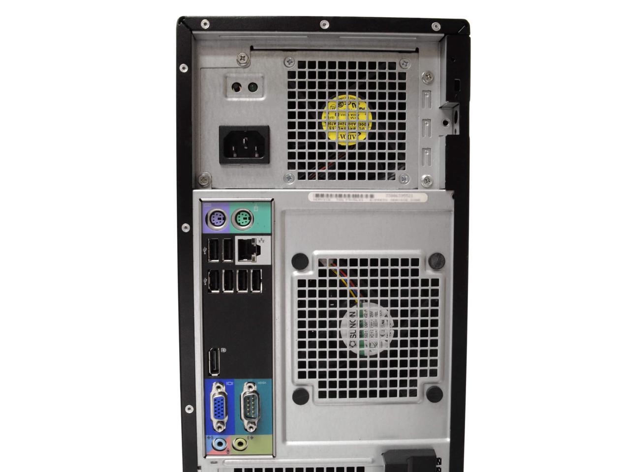 Dell OptiPlex 790 Tower Computer PC, 3.20 GHz Intel i5 Quad Core Gen 2, 8GB DDR3 RAM, 250GB SATA Hard Drive, Windows 10 Home 64 bit, 22" Screen