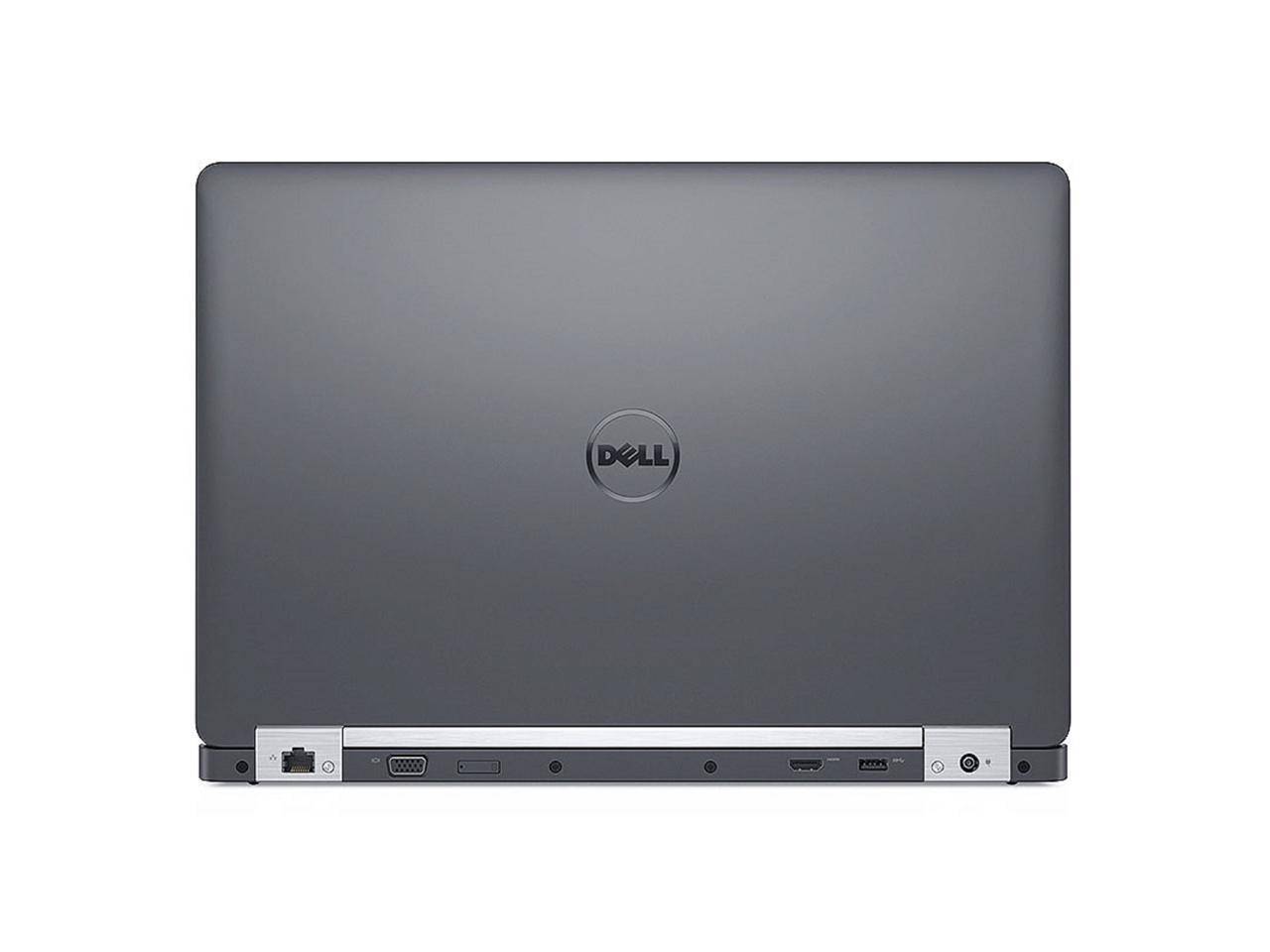Dell Latitude E5570 Laptop Computer, 2.40 GHz Intel i5 Dual Core Gen 6, 8GB DDR3 RAM, 500GB SSD Hard Drive, Windows 10 Home 64 Bit, 15" Screen