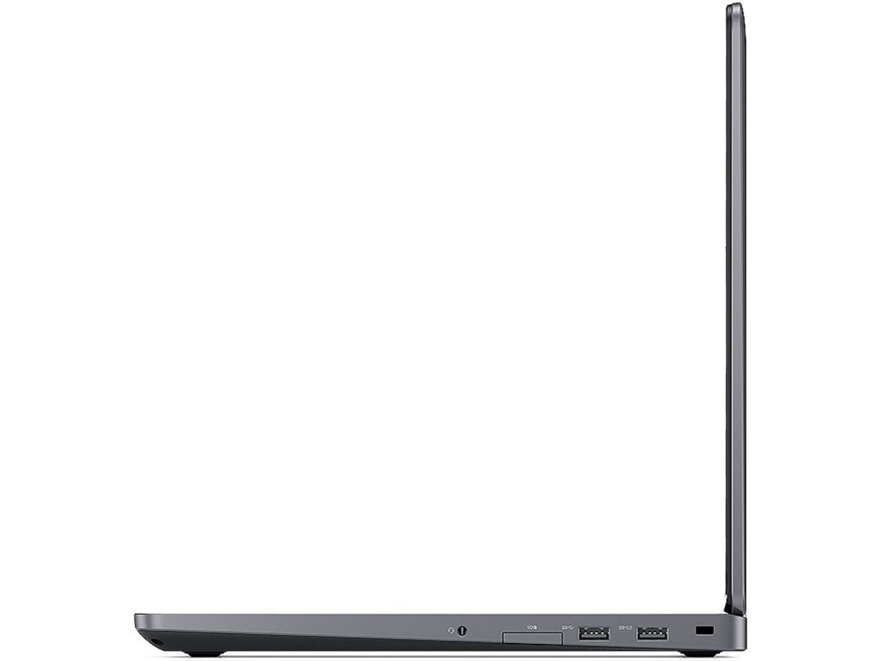 Dell Latitude E5570 Laptop Computer, 2.40 GHz Intel i5 Dual Core Gen 6, 8GB DDR3 RAM, 500GB SSD Hard Drive, Windows 10 Home 64 Bit, 15" Screen (Grade B)
