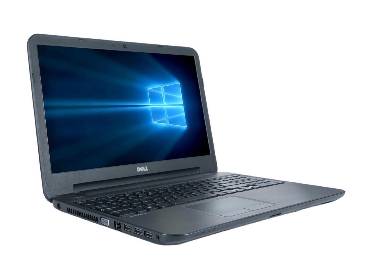 DELL Precision E3540 Laptop Computer, 1.70 GHz Intel i5 Dual Core Gen 4, 8GB DDR4 RAM, 256GB SSD Hard Drive, Windows 10 Professional 64 Bit, 15" Screen