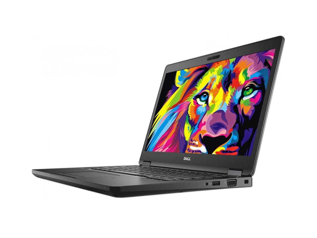 Dell Latitude 5480 14" Laptop, Intel Quad Core i7 7820HQ 2.9Ghz, 16GB DDR4, 512GB NVMe PCIe M.2 SSD, Thunderbolt 3, 1080p Full HD, HDMI, Webcam, Windows 10
