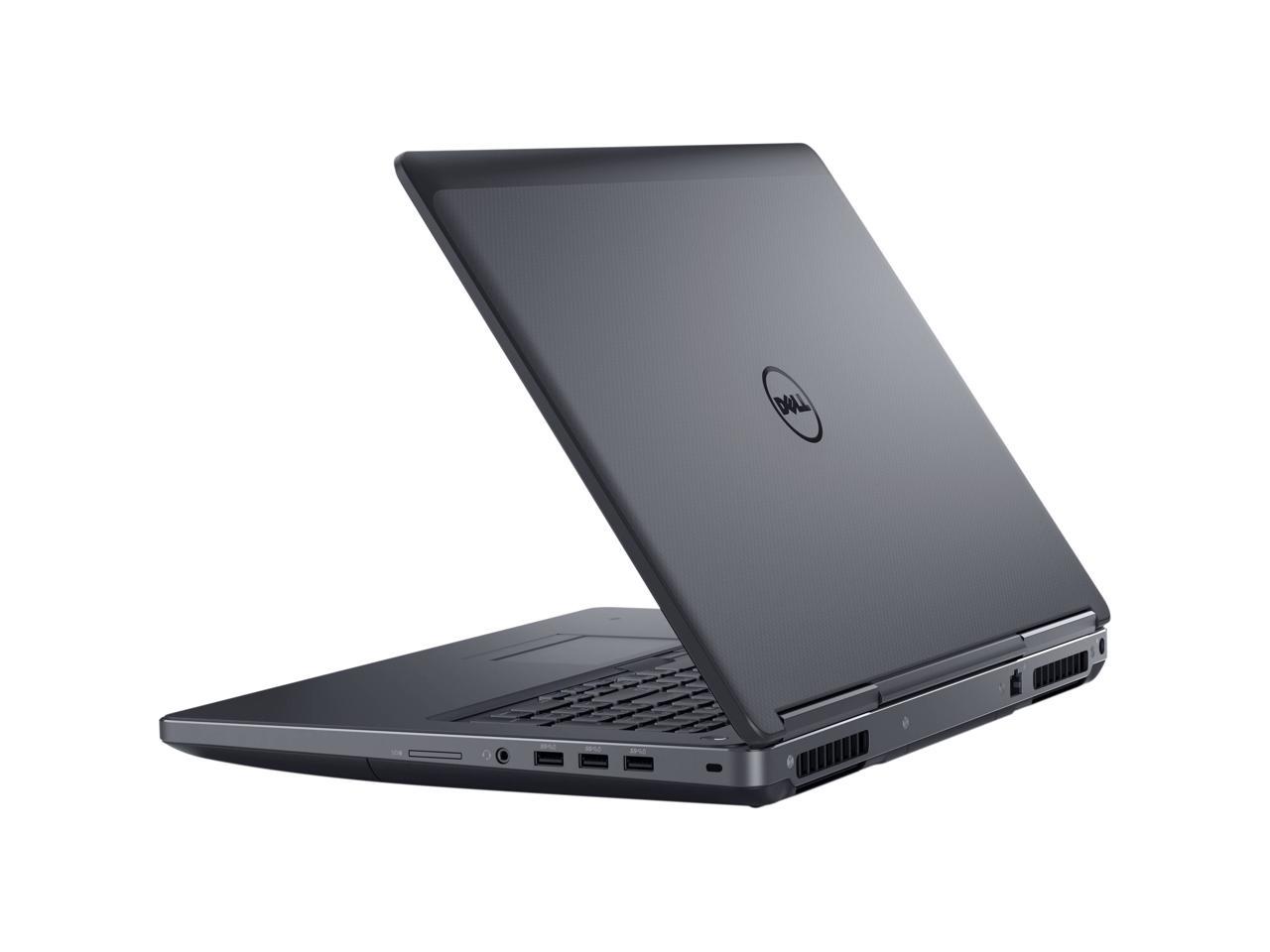 Dell Precision 7720 Mobile 17.3" Workstation, Quad Core i7 7920HQ 3.1Ghz, 64GB DDR4, 1TB NVMe M.2, Ultra HD 3840 x 2160, NVIDIA Quadro P5000 16GB GDDR5, Thunderbolt 3, Windows 10 Pro