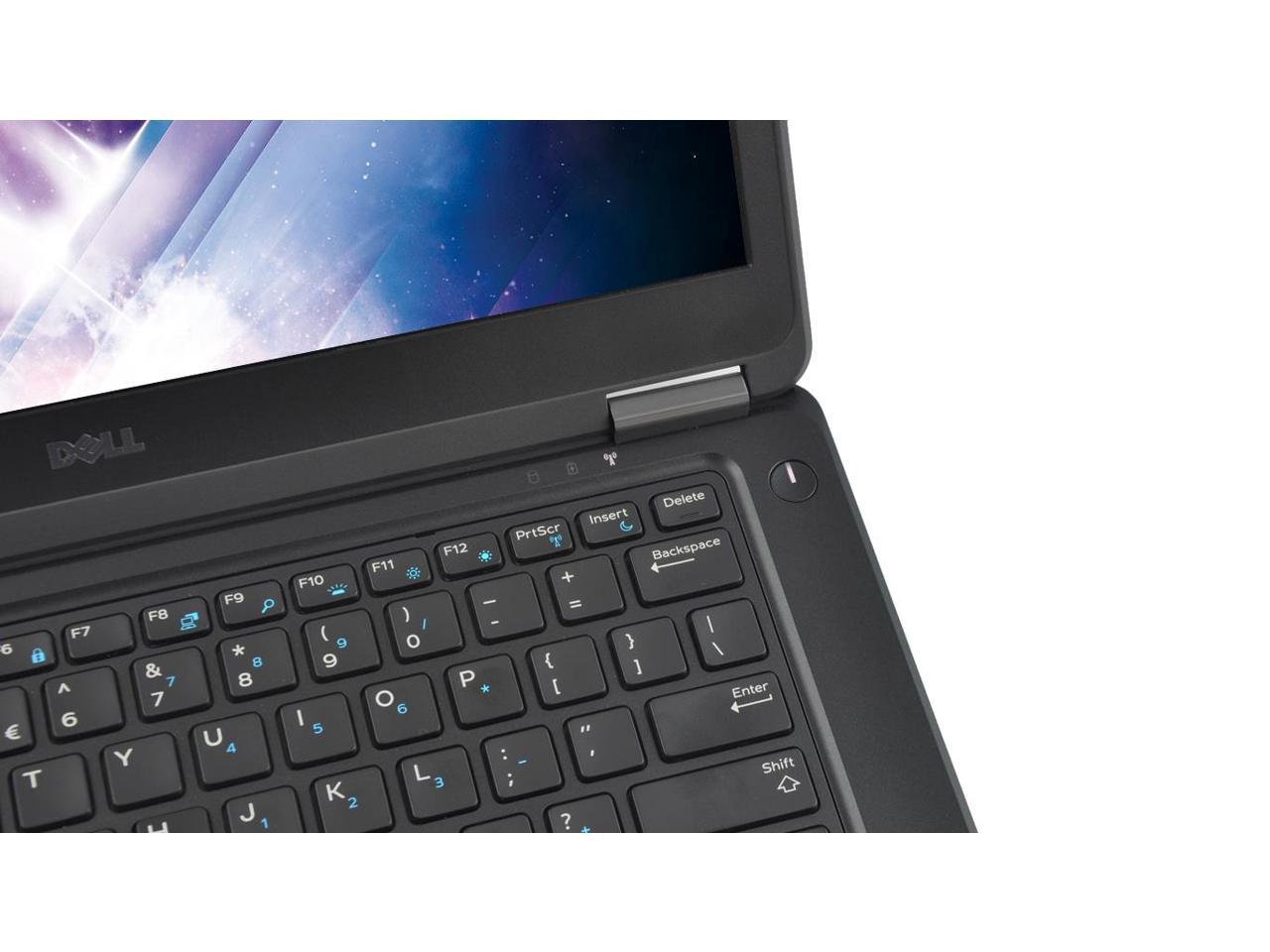 Grade B LCD Dell Latitude E7450 14" Laptop, Intel Core i5 5300U 2.3Ghz, 16GB DDR3, 128GB SSD Hard Drive, HDMI, Webcam, Windows 10 Pro x64