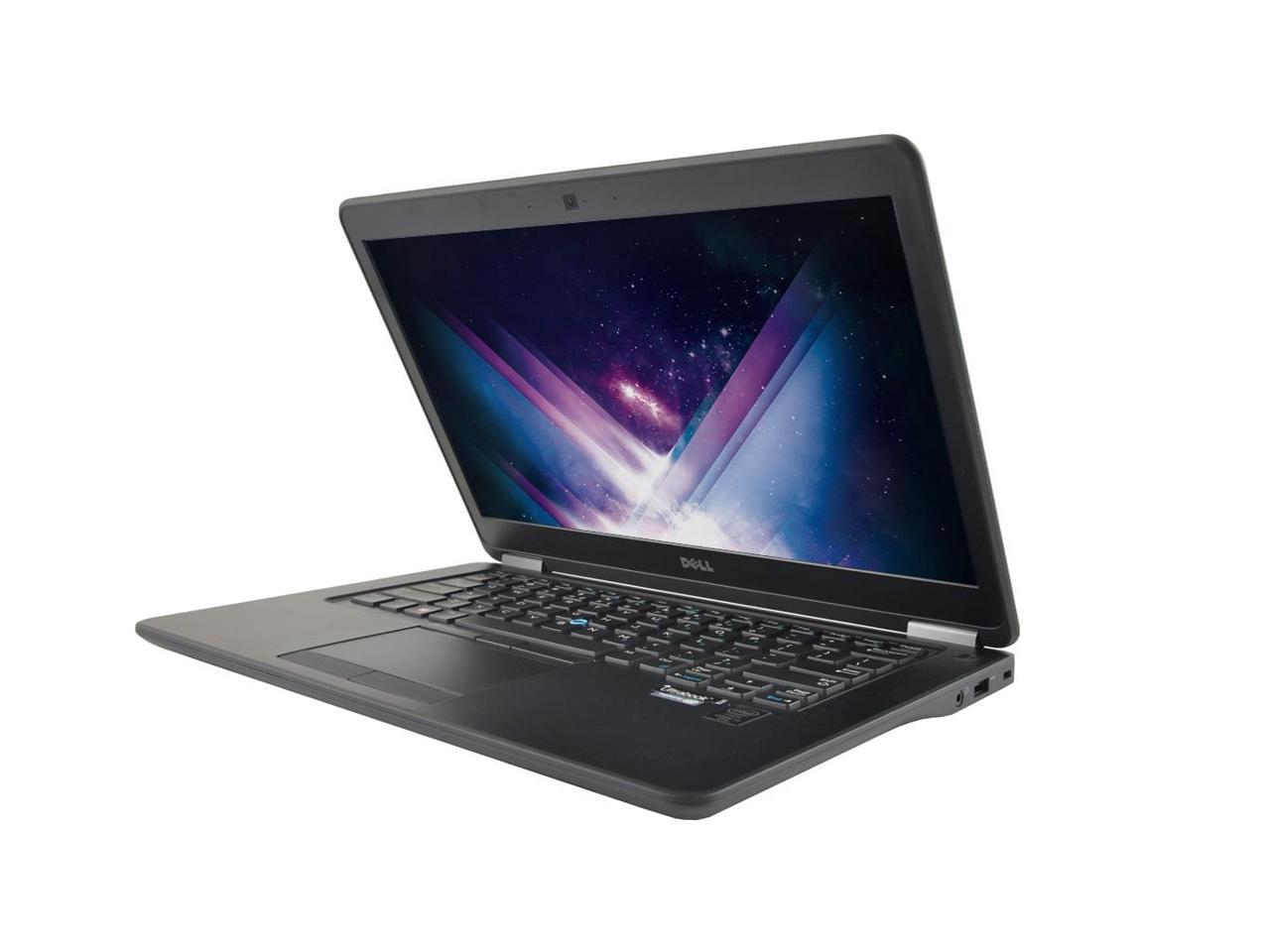 Grade B LCD Dell Latitude E7450 14" Laptop, Intel Core i5 5300U 2.3Ghz, 16GB DDR3, 128GB SSD Hard Drive, HDMI, Webcam, Windows 10 Pro x64