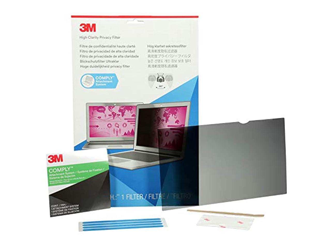 3M High Clarity Privacy Filter Black