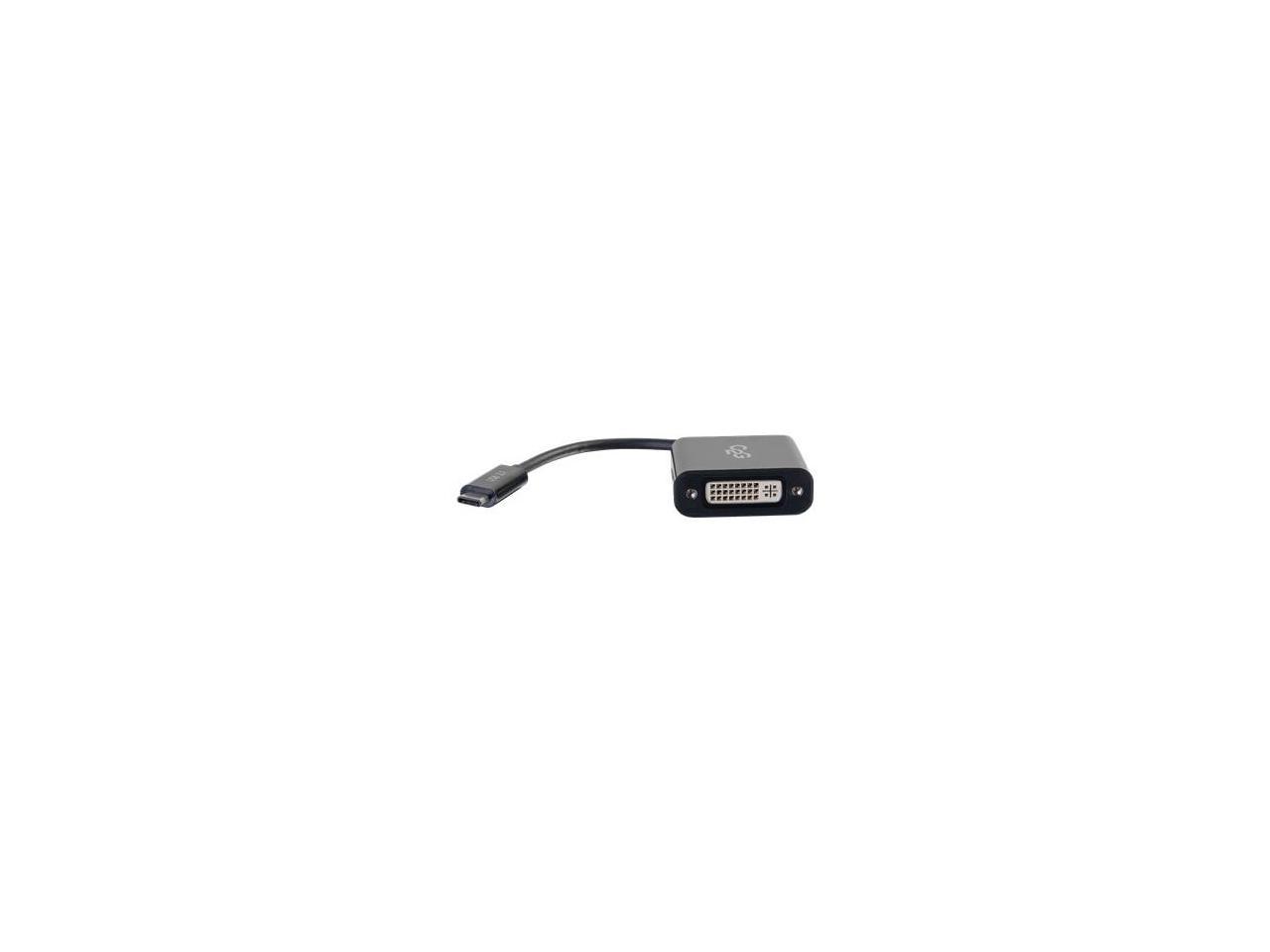 USB-C TO DVI ADAPTER BLACK*