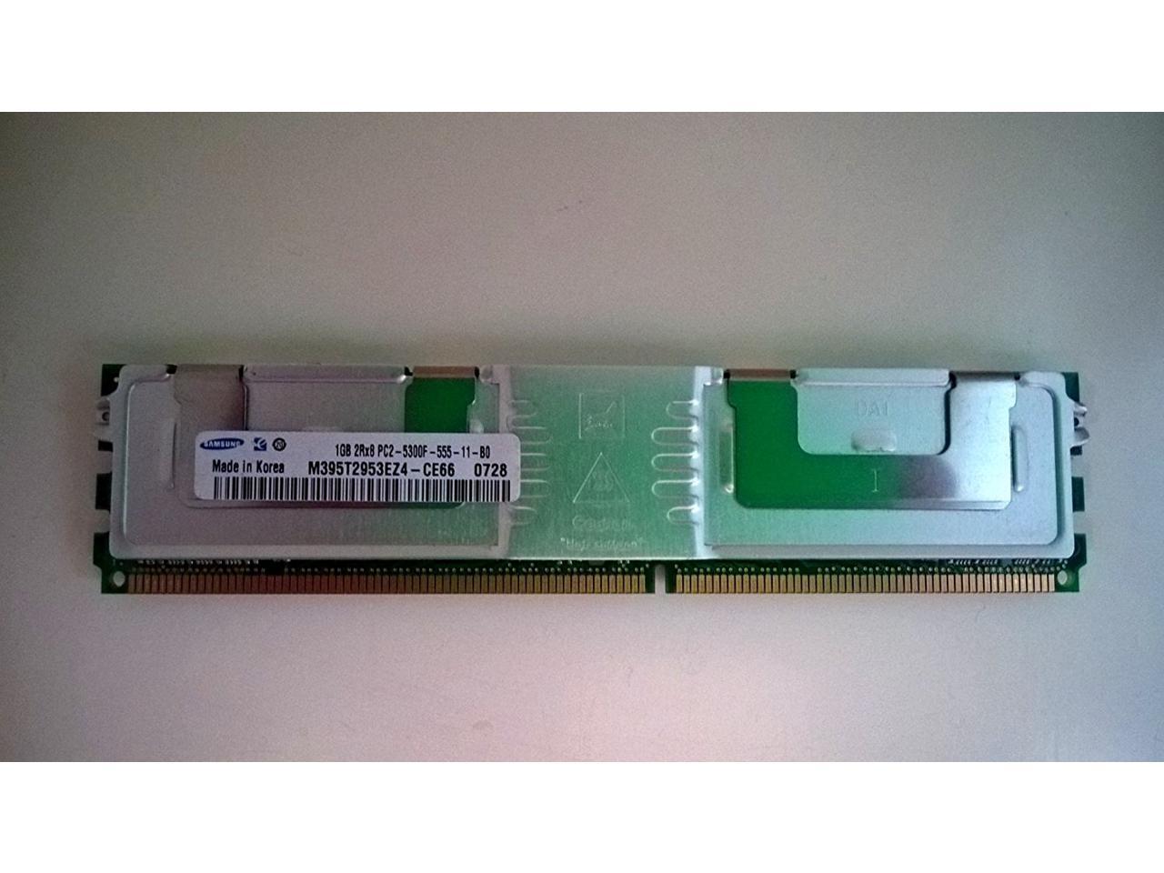 Samsung 1GB DDR2 PC2-5300 667MHz ECC Fully Buffered 240-Pin Server Memory Model M395T2953EZ4-CE66