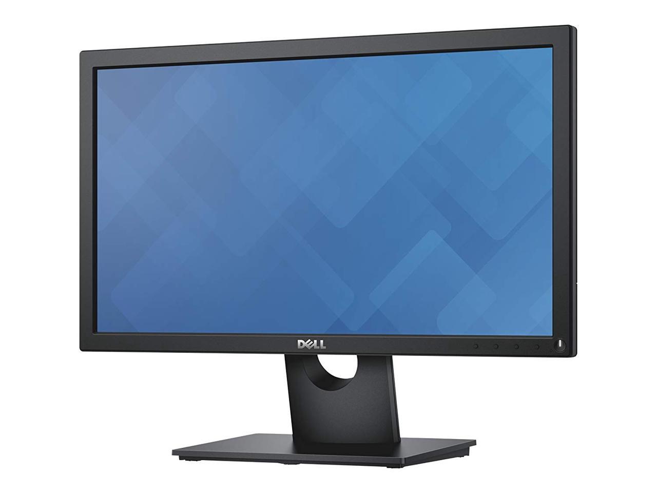 Dell E2016H 19.5" 5ms TN 60HZ Widescreen LED LCD Monitor with VESA-Mount Compatibility/Tilt Options, Eco-Conscious Design, VGA/DP