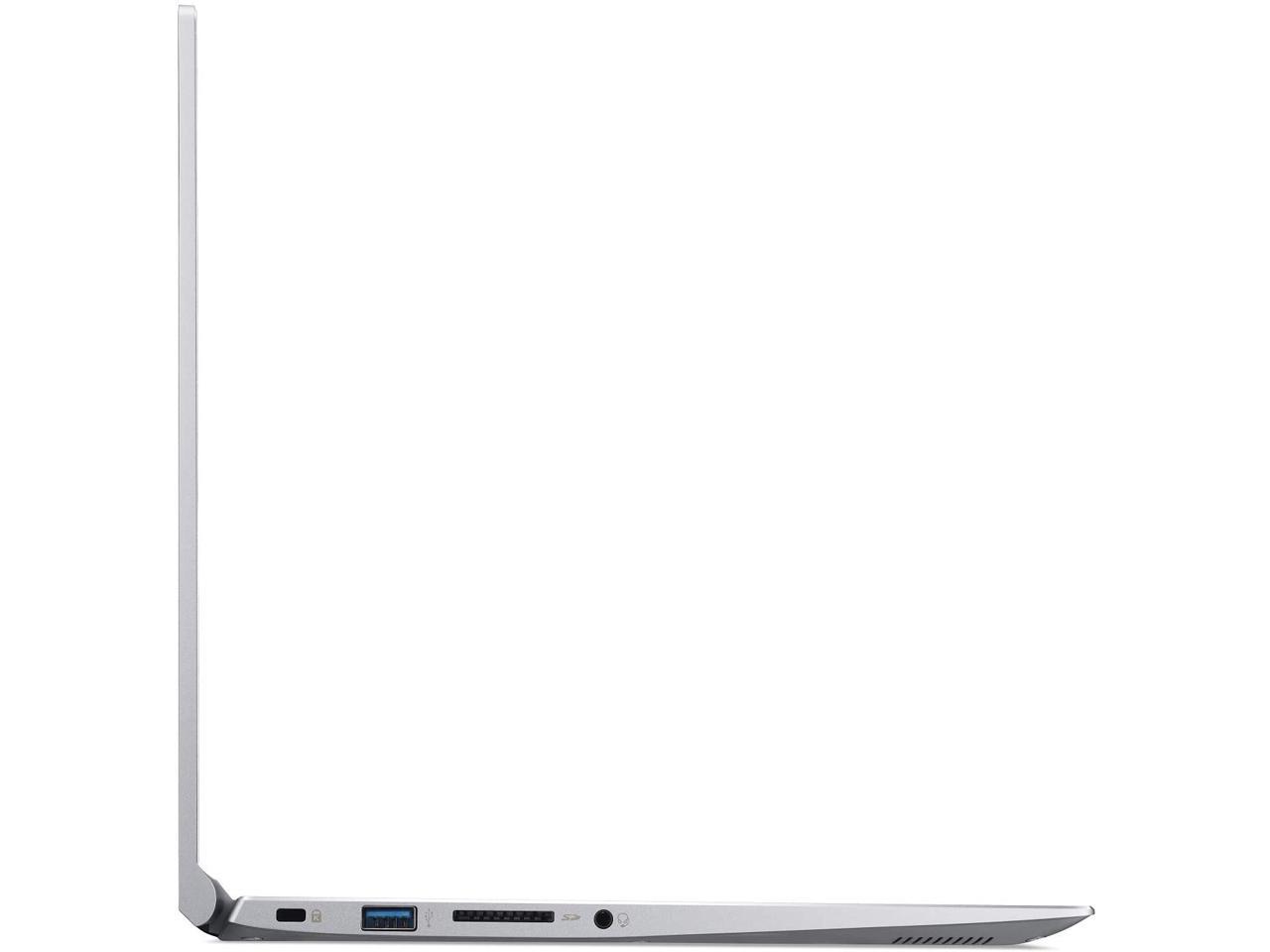 Acer Swift Ultra-Thin 14 Full HD IPS Laptop | Intel Core i5-8265U Quad-core | 8GB DDR4 | 512GB PCI-e SSD | Backlit Keyboard | Fingerprint|Gigabit WiFi |HDMI | Windows 10| Sparkly silver