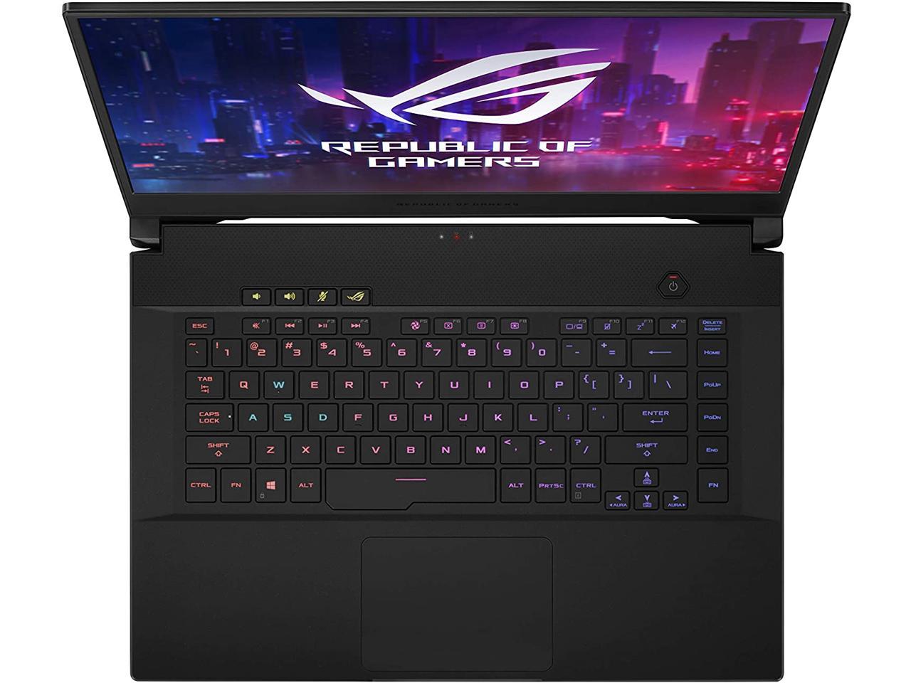 Asus ROG Zephyrus M Thin and Portable Gaming Laptop| 15.6� 144Hz Full HD IPS|NVIDIA GeForce GTX 1660Ti 6GB GDDR6| Intel Core i7-9750H|16GB DDR4 RAM|512B PCIe SSD|Per-Key RGB| Windows 10 Pro