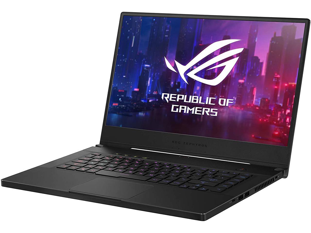 Asus ROG Zephyrus M Thin and Portable Gaming Laptop| 15.6� 144Hz Full HD IPS|NVIDIA GeForce GTX 1660Ti 6GB GDDR6| Intel Core i7-9750H|16GB DDR4 RAM|512B PCIe SSD|Per-Key RGB| Windows 10 Pro