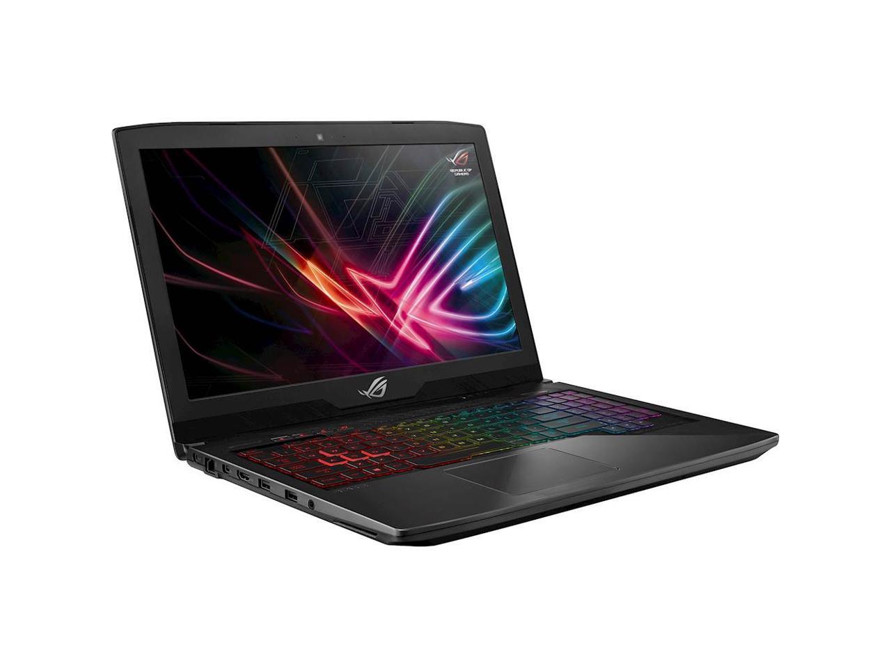 ASUS ROG Strix Thin & Light Gaming Laptop, 15.6� Full HD, Intel Core i7-7700HQ , NVIDIA GTX 1060 6GB Graphics, 16GB DDR4 RAM, 256GB NVMe SSD + 1TB FireCuda SSHD, RGB Backlight Keyboard,Windows 10 Home