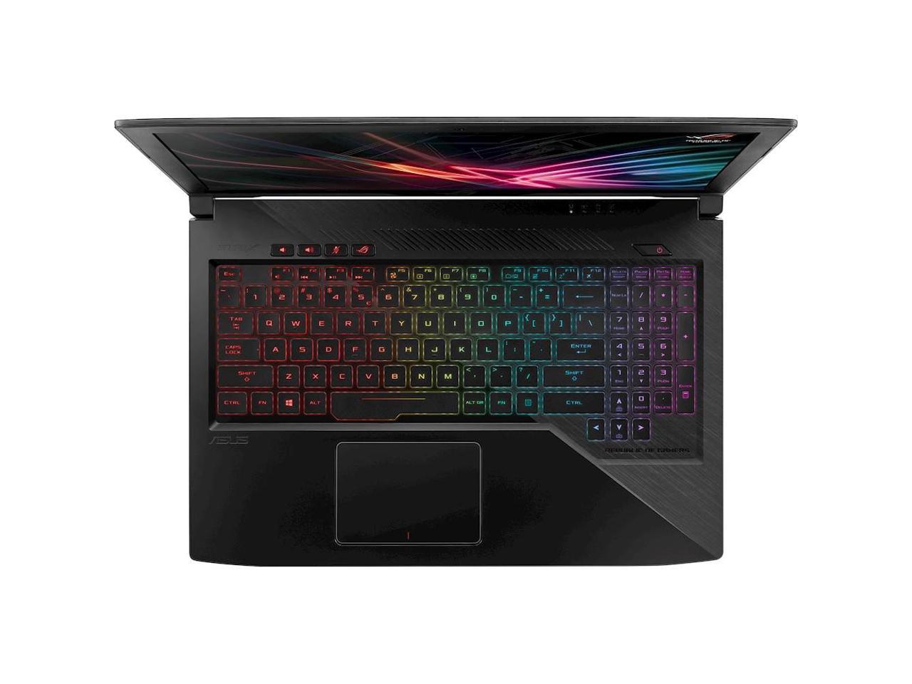ASUS ROG Strix Thin & Light Gaming Laptop, 15.6� Full HD, Intel Core i7-7700HQ , NVIDIA GTX 1060 6GB Graphics, 16GB DDR4 RAM, 256GB NVMe SSD + 1TB FireCuda SSHD, RGB Backlight Keyboard,Windows 10 Home