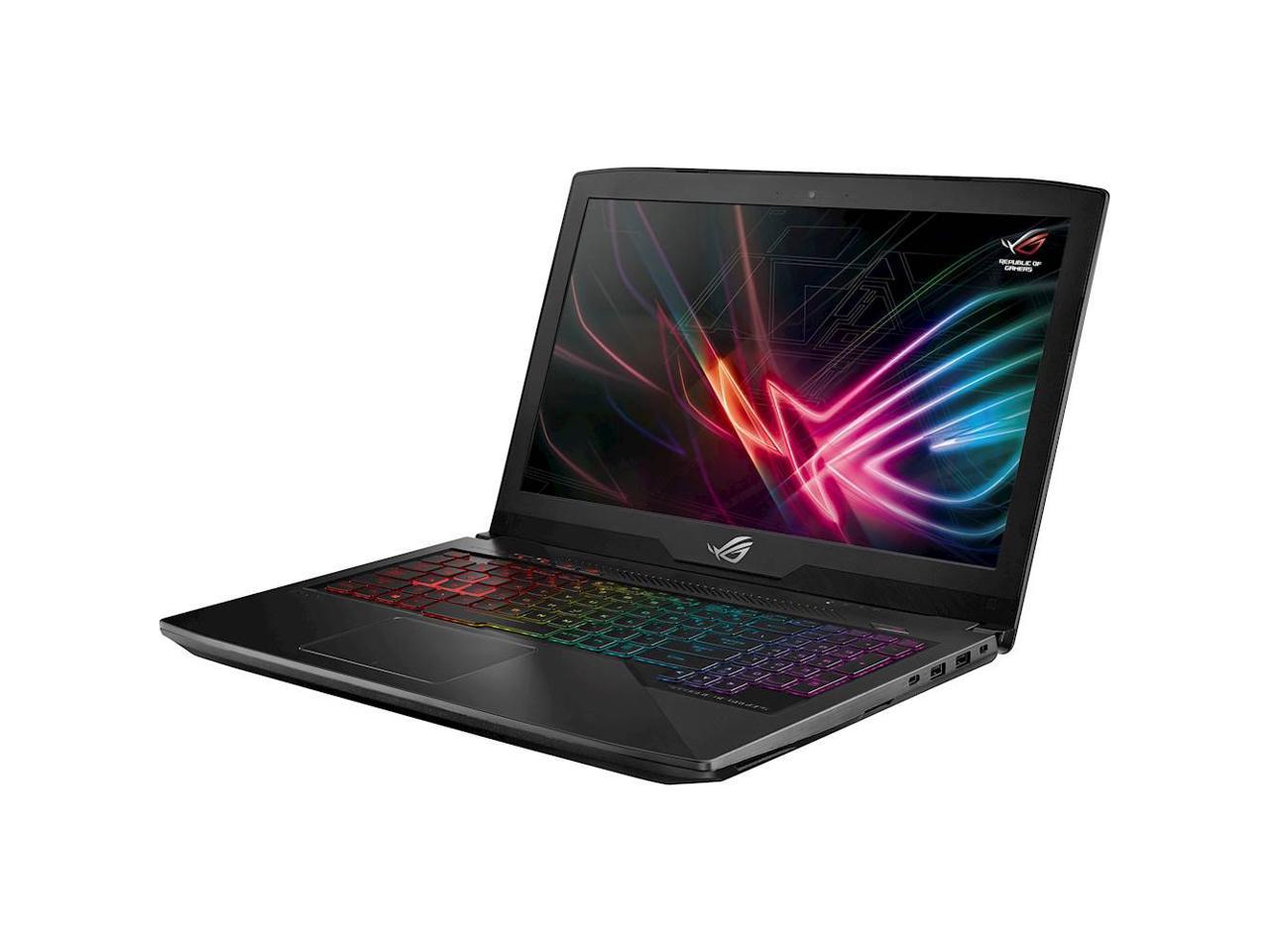 ASUS ROG Strix Thin & Light Gaming Laptop, 15.6� Full HD, Intel Core i7-7700HQ , NVIDIA GTX 1060 6GB Graphics, 16GB DDR4 RAM, 256GB NVMe SSD + 1TB FireCuda SSHD, RGB Backlight Keyboard,Windows 10 Home