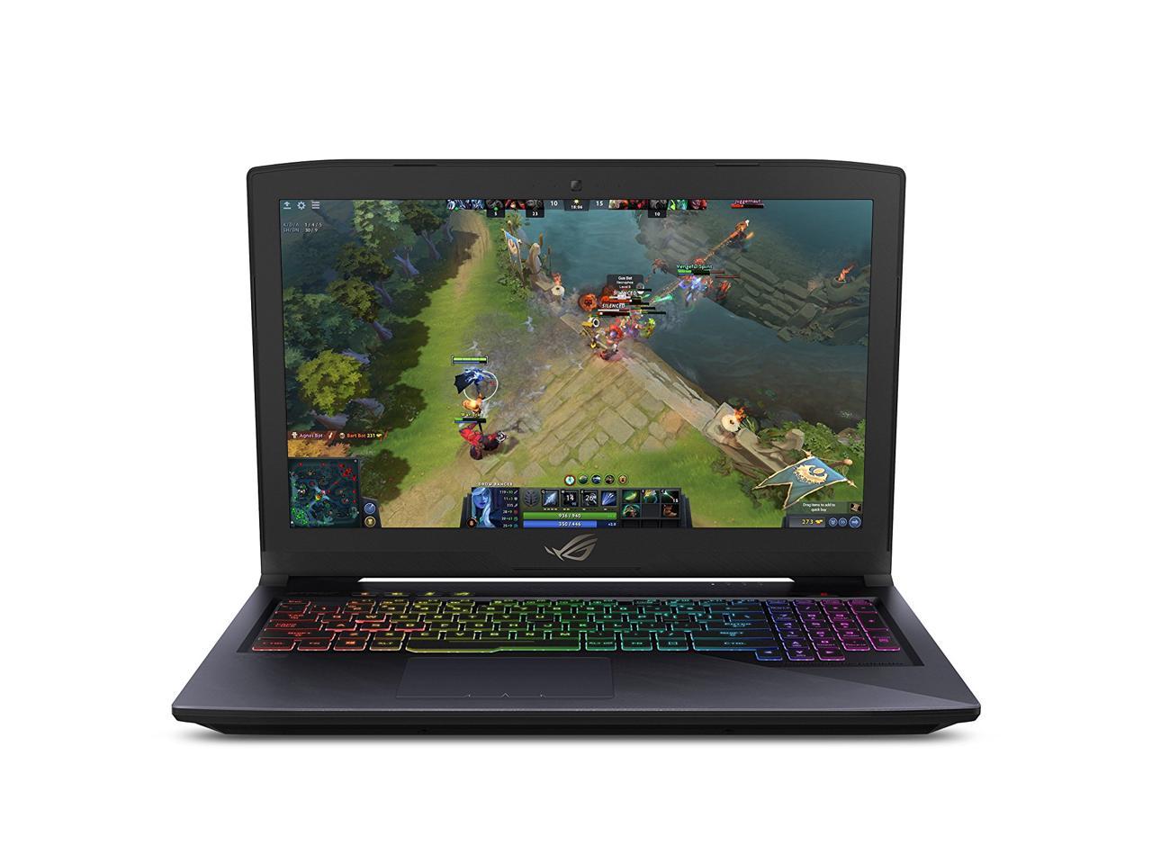 ASUS ROG Strix Thin & Light Gaming Laptop, 15.6� Full HD, Intel Core i7-7700HQ , NVIDIA GTX 1060 6GB Graphics, 16GB DDR4 RAM, 256GB NVMe SSD + 1TB FireCuda SSHD, RGB Backlight Keyboard,Windows 10 Home