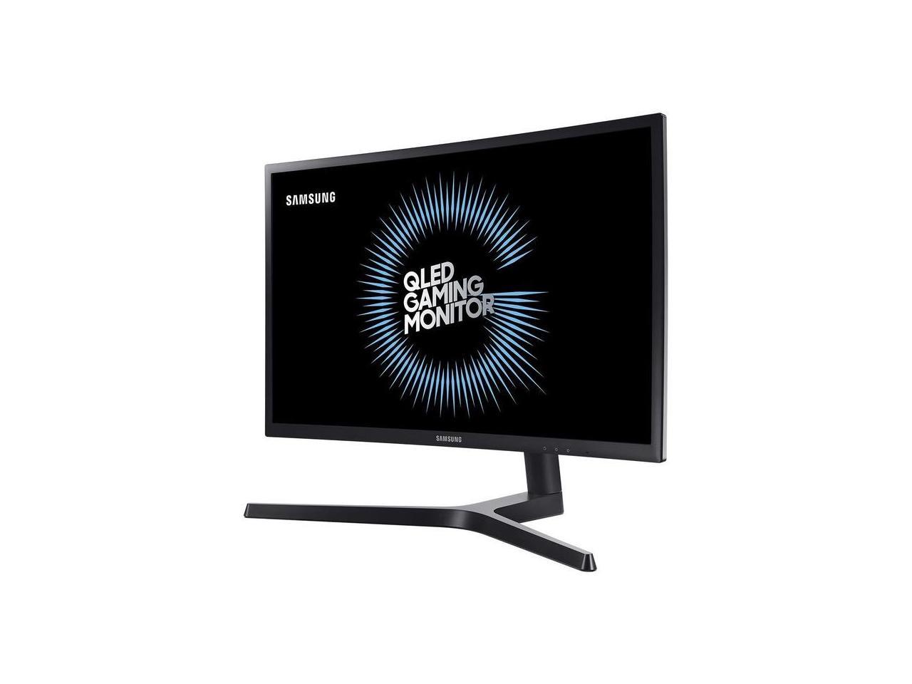 Samsung CFG7 Series C24FG73FQN Matte Dark Blue Black 23.5" Curved FHD 1080p 1ms 144Hz AMD FreeSync Monitor, 350 cd/m2, HDMI, DisplayPort, Tilt, Height Adjustable, VESA Compatible