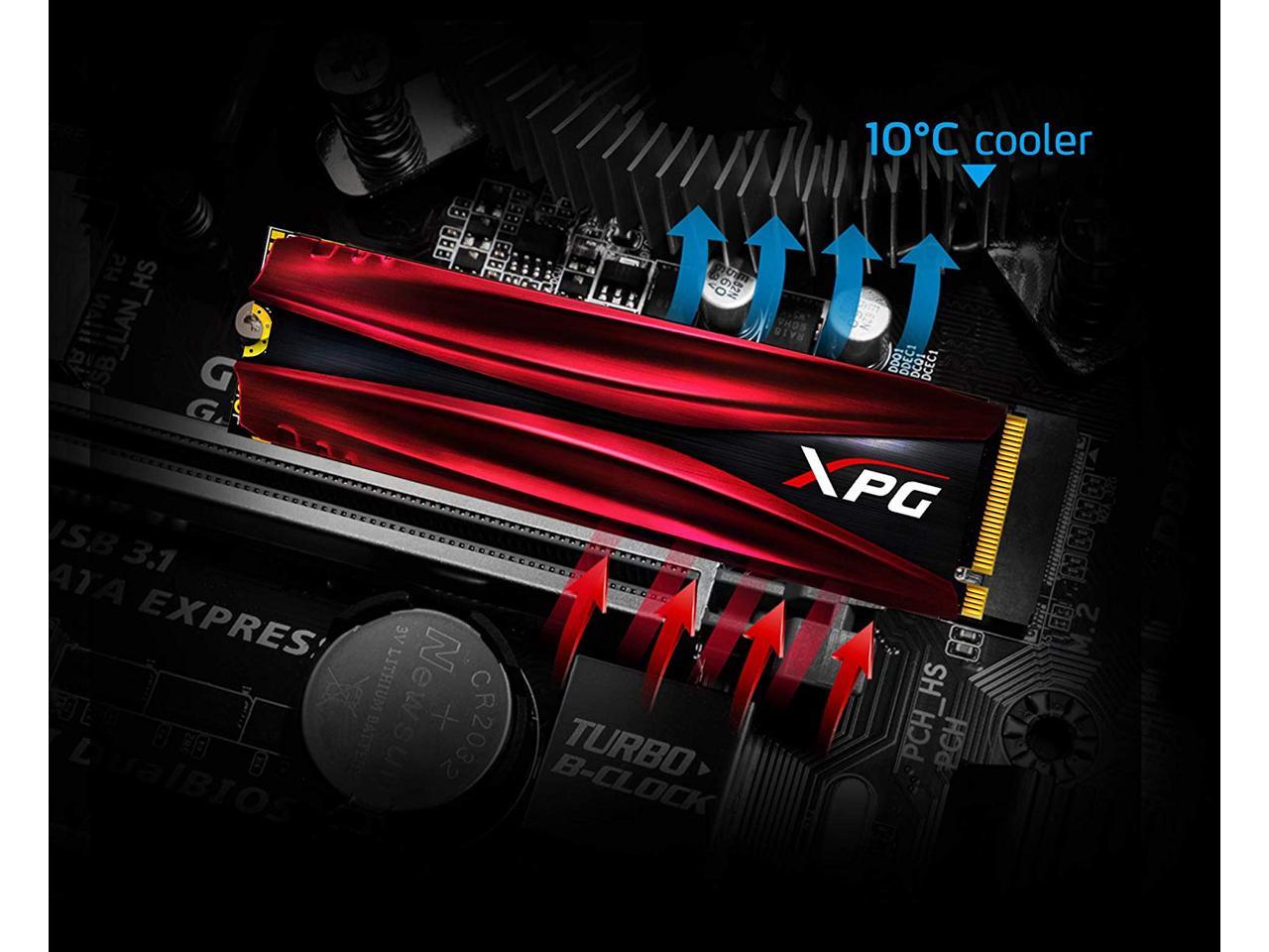 XPG GAMMIX Gaming SSD S11 Pro Series: 2TB Internal PCIe Gen3x4 M.2 2280 (NVMe)