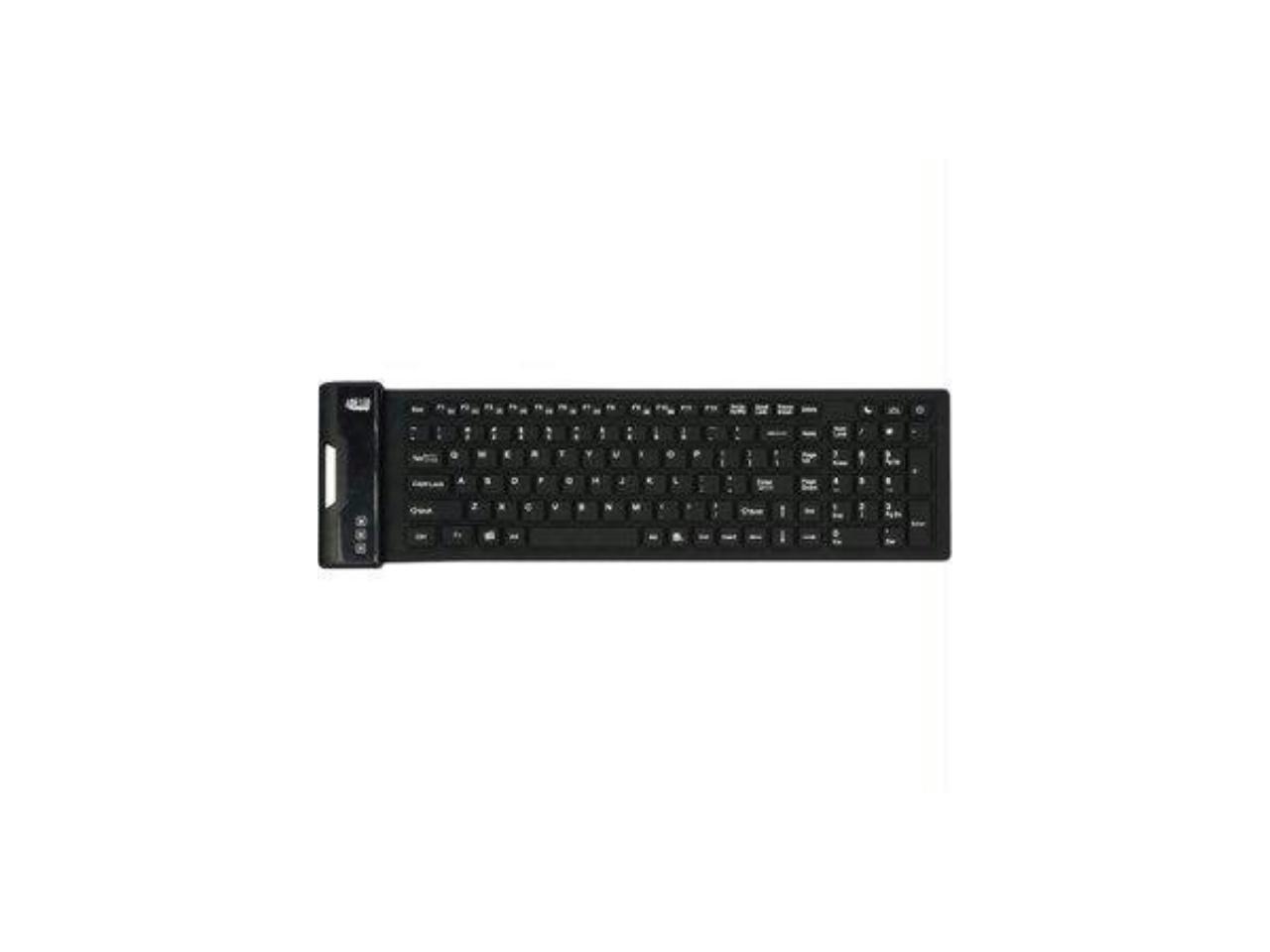 Adesso AKB-222UB USB SlimTouch Antimicrobial Waterproof Flex Keyboard