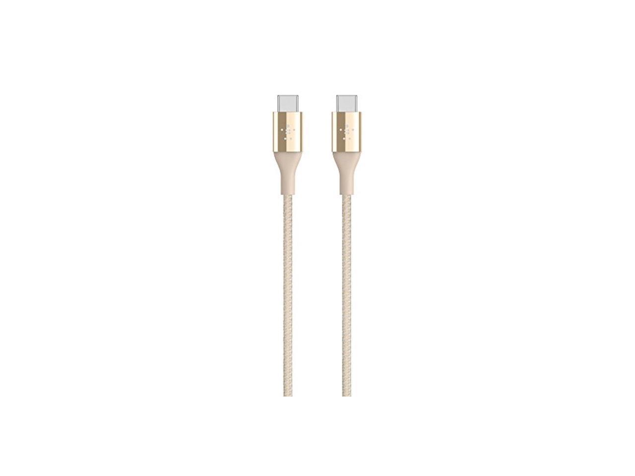 Belkin F2CU050bt04-GLD MIXIT USB-C Cable (USB Type-C) 4 ft, GOLD