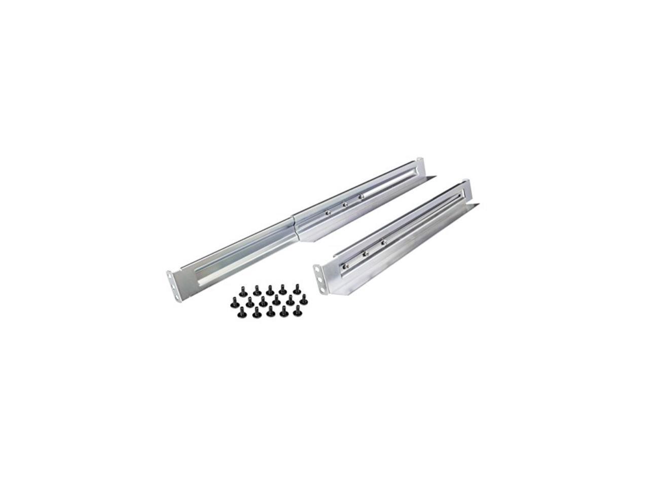CyberPower Systems USA 4POSTRAIL CyberPower Universal Rack Mount Adjustable Length Rail Kit for up to 231 LBS 1U & 2U - 231 lb Load Capacity