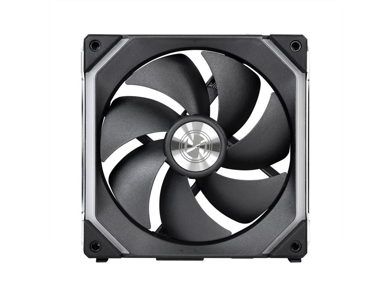 Lian Li UNI Fan SL140 RGB Black 2 x 14cm Fan Pack with Controller - UF-SL140-2B