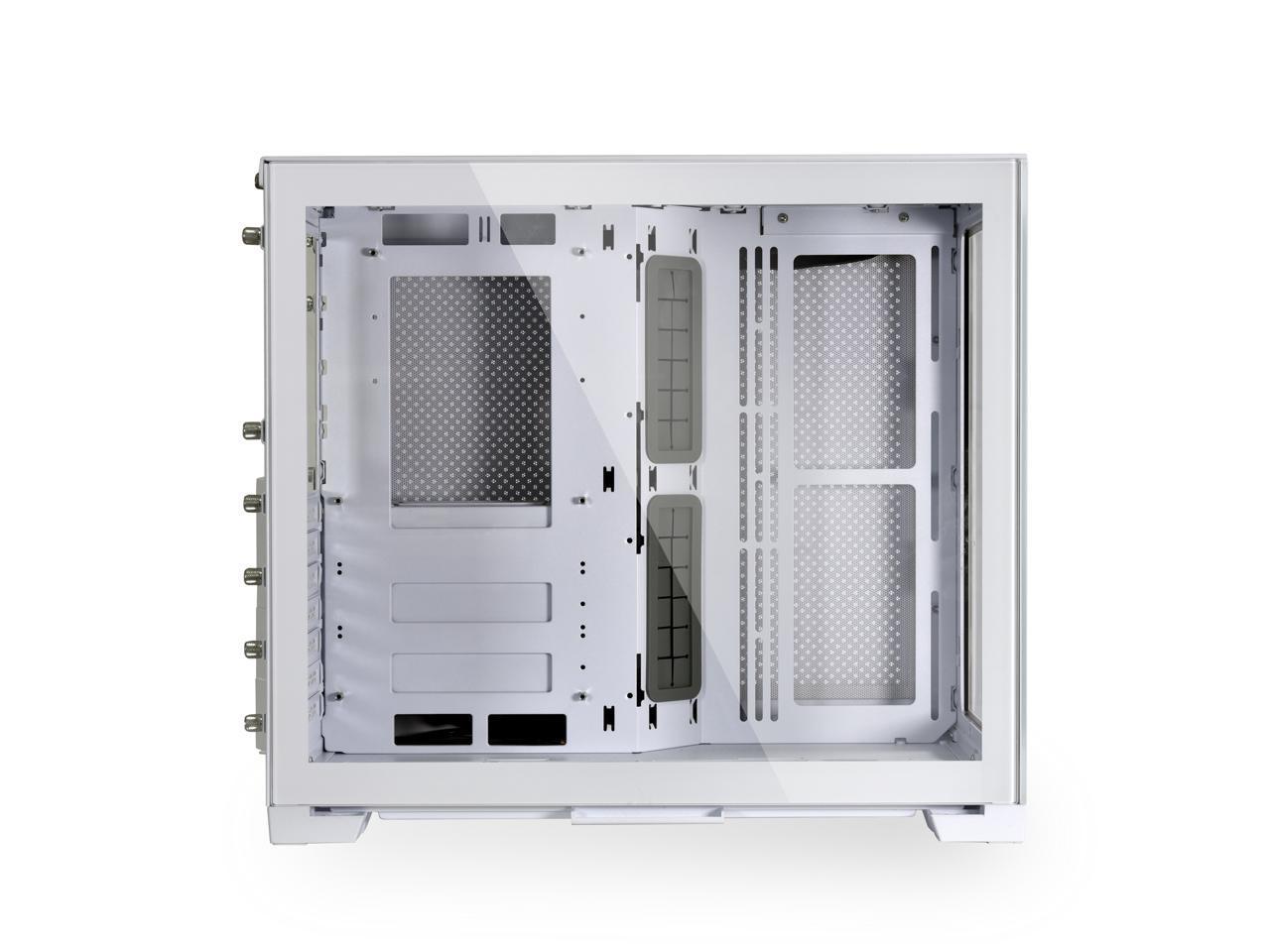 LIAN LI O11DMINI SNOW WHITE - White SECC / Aluminum /Tempered Glass/ ATX, Mirco ATX , Mini itx Mini Tower Computer Case - O11D MINI -S