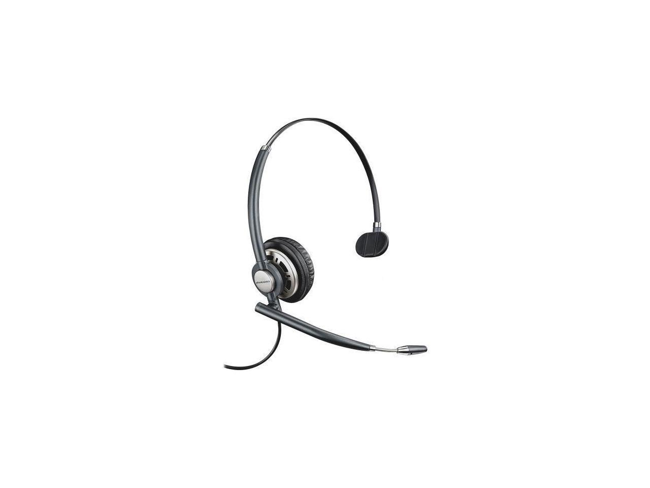 Plantronics EncorePro HW710 Monaural Headset with Noise-Canceling Mic (78712-101)
