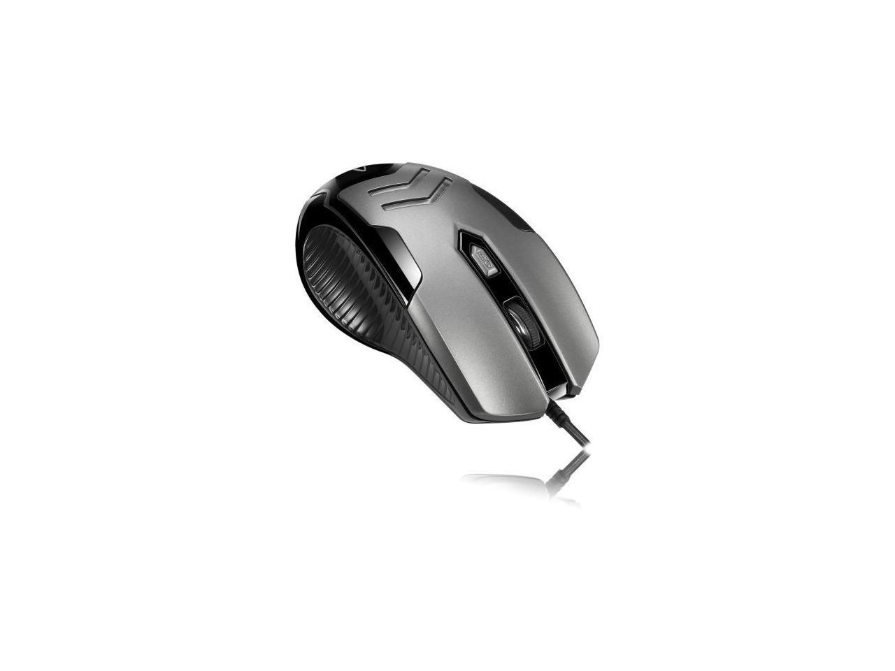 Adesso Multi-Color 6-Button Gaming Mouse