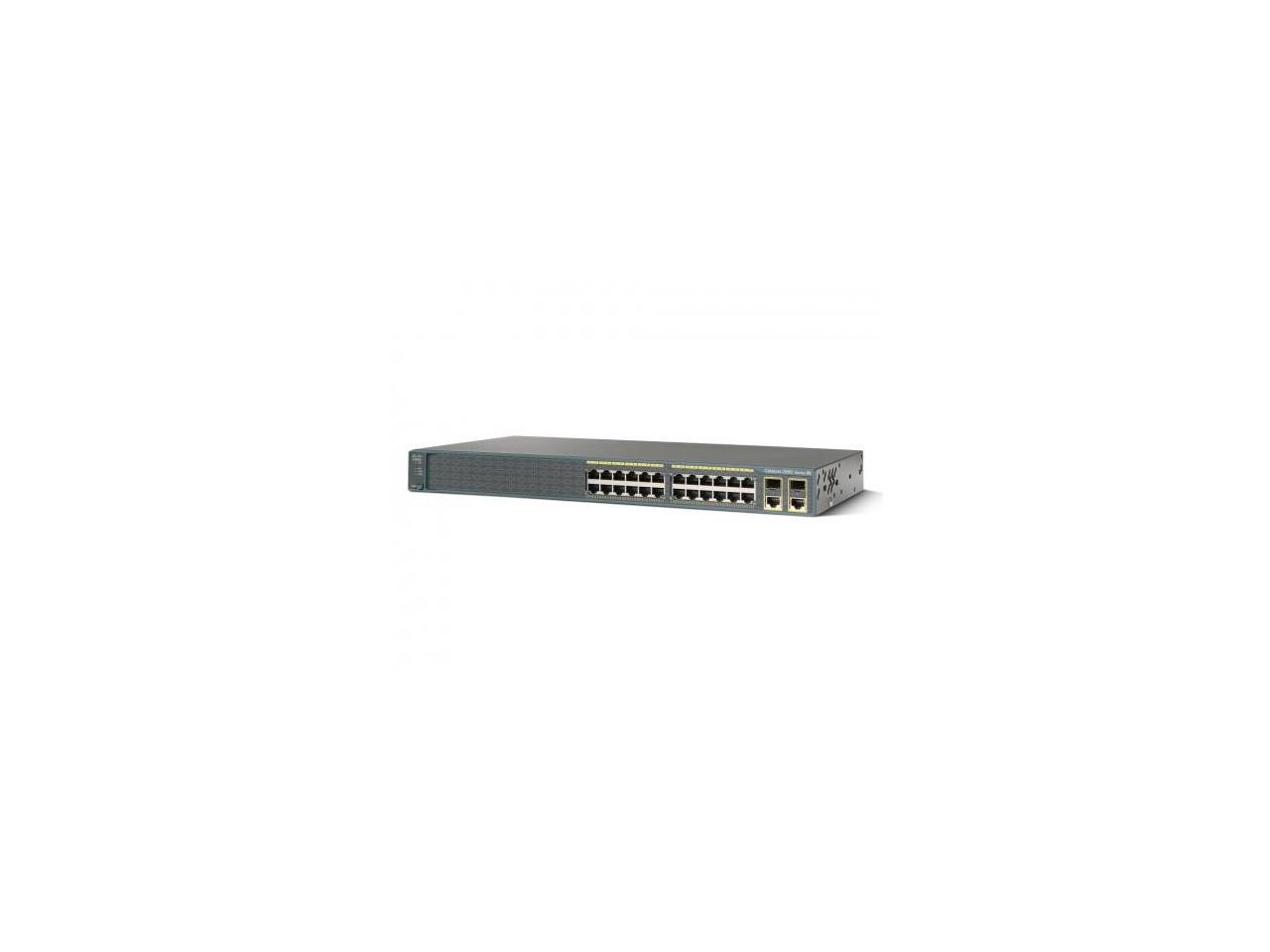Cisco WS-C2960+24PC-S CAT2960 PLUS 24PORT 10/100 POE+