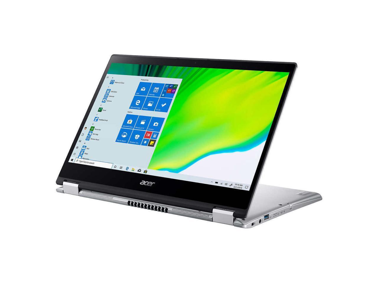 Acer Spin 3 14" Laptop - 10th Gen Intel Core i5-1035G1 14" Widescreen IPS LED-Backlit FHD (1920 x 1080) Display 16 GB RAM 512 GB SSD
