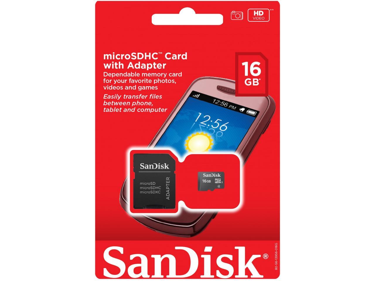 MICRO SDHCCARD ONLY 16GB