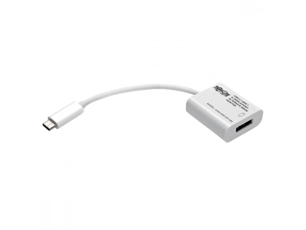 Tripp Lite U444-06N-DP-AM USB C to DisplayPort Adapter Converter