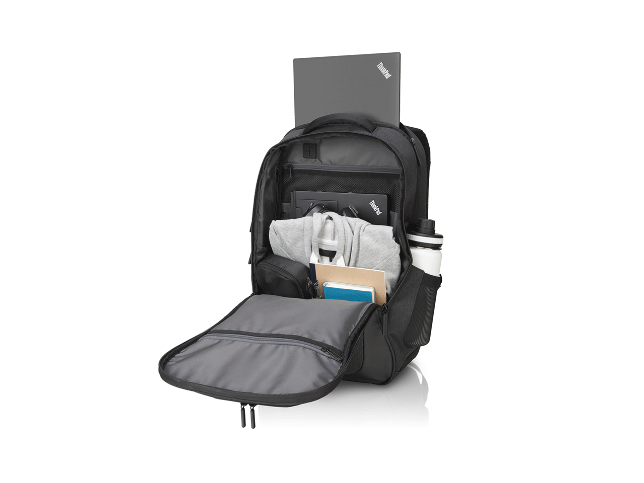 Lenovo Passage Carrying Case (Backpack) for 17" Notebook - Charcoal - Stain Resistant, Weather -