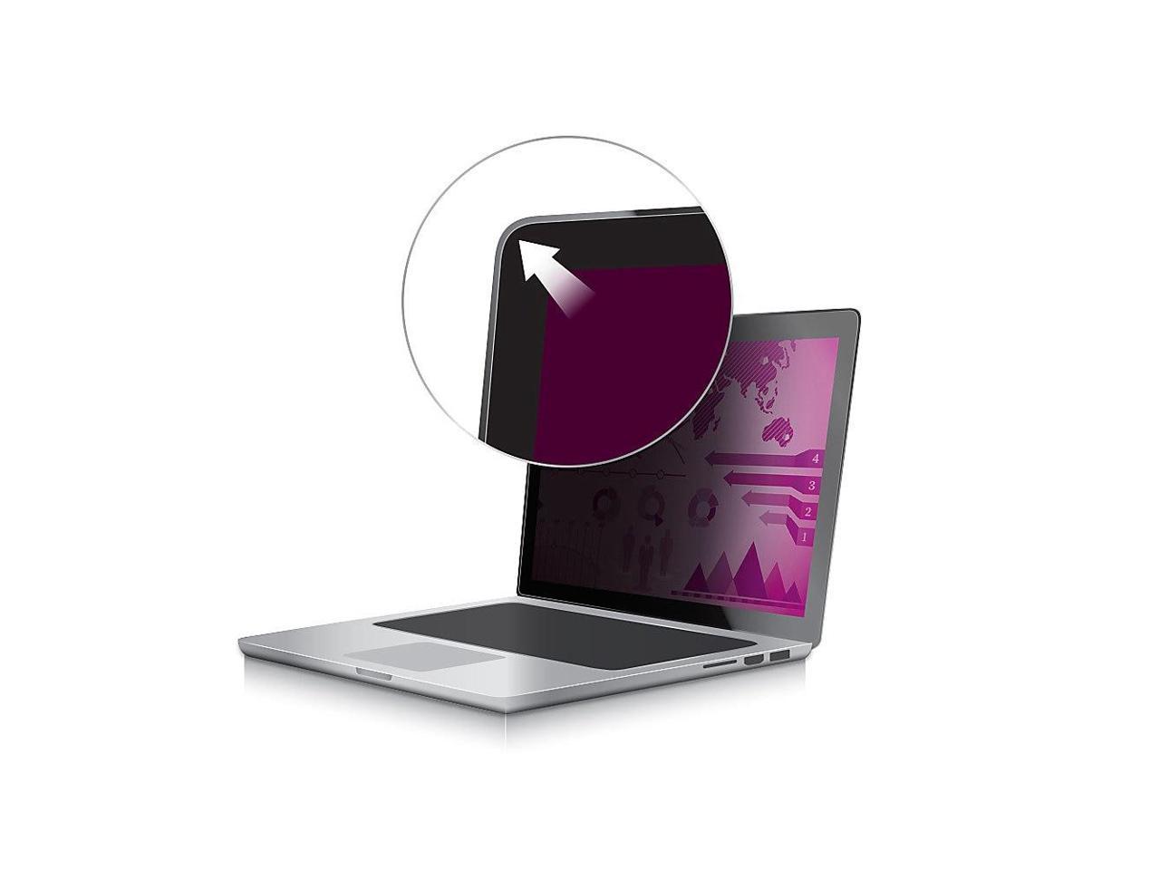 3M HC156W9B High Clarity Filter For 15.6 Inch Widescreen Laptop - Notebook Privacy Filter - 15.6 Inch Wide - Black