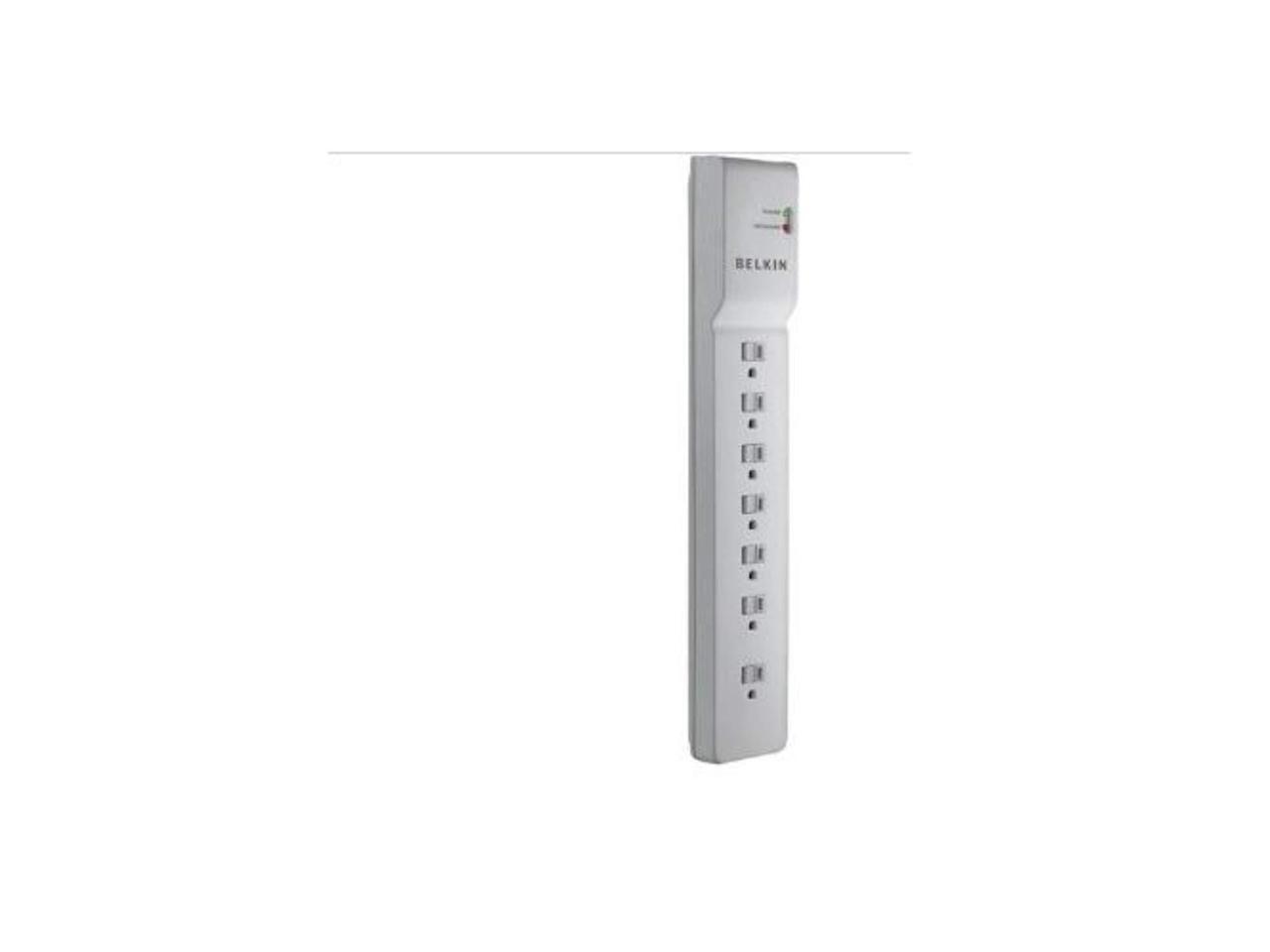belkin be107000-06-cm 7-outlet home/office surge protector (6ft cord)