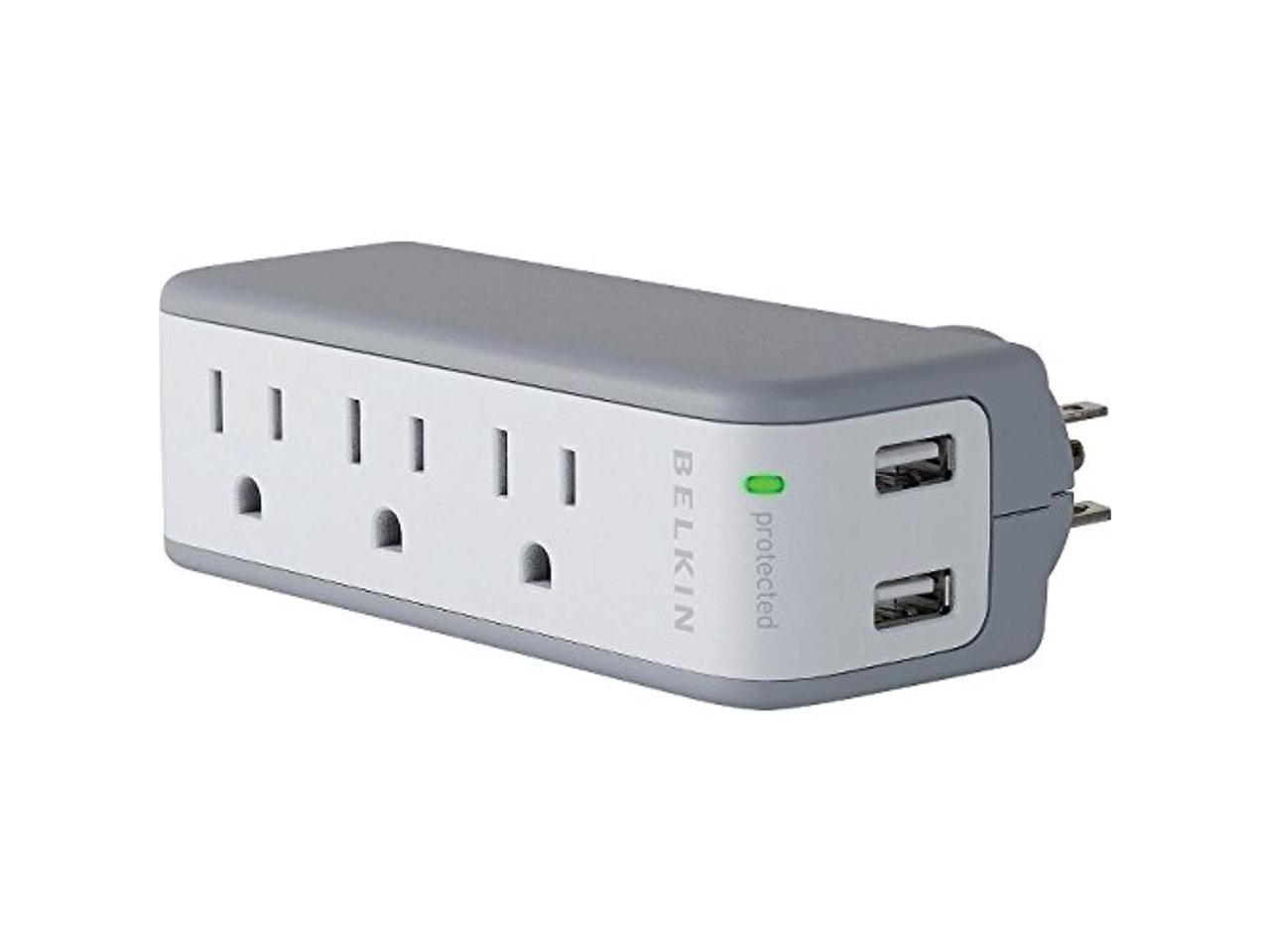 belkin bz103050tvl mini surge protector and usb charger