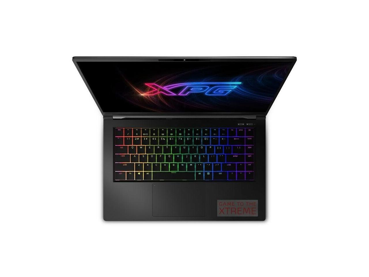 XPG Xenia 15.6" Intel i7-9750H GeForce GTX 1660Ti 6GB 1TB NVMe SSD 32GB DDR4 144Hz IPS Win 10 Gaming Laptop