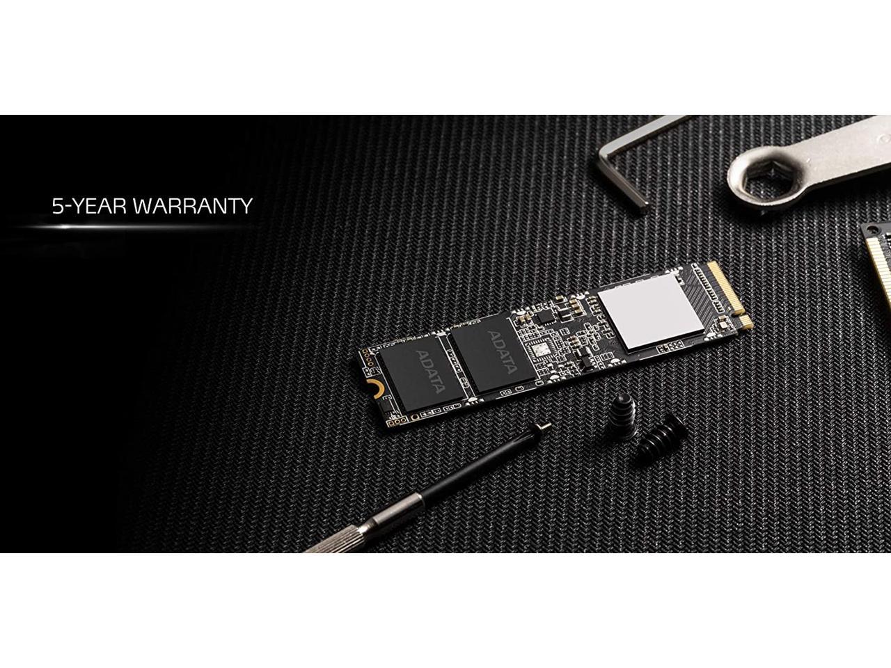 XPG SX8100 Series: 512GB PCIe Gen3x4 M.2 2280 Solid State Drive