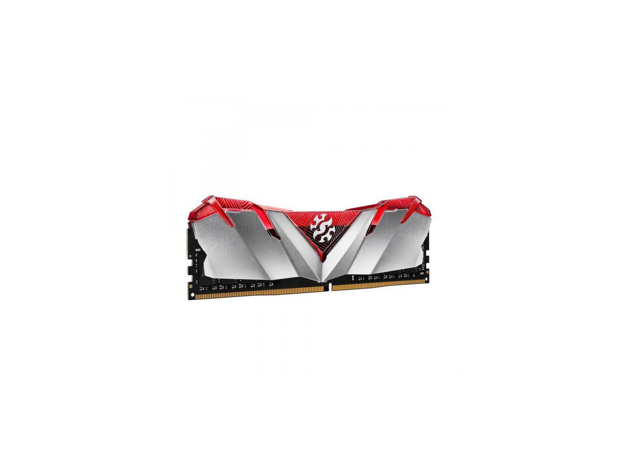 XPG GAMMIX D30 Desktop Memory: 16GB (2x8GB) DDR4 3600MHz CL18 Red