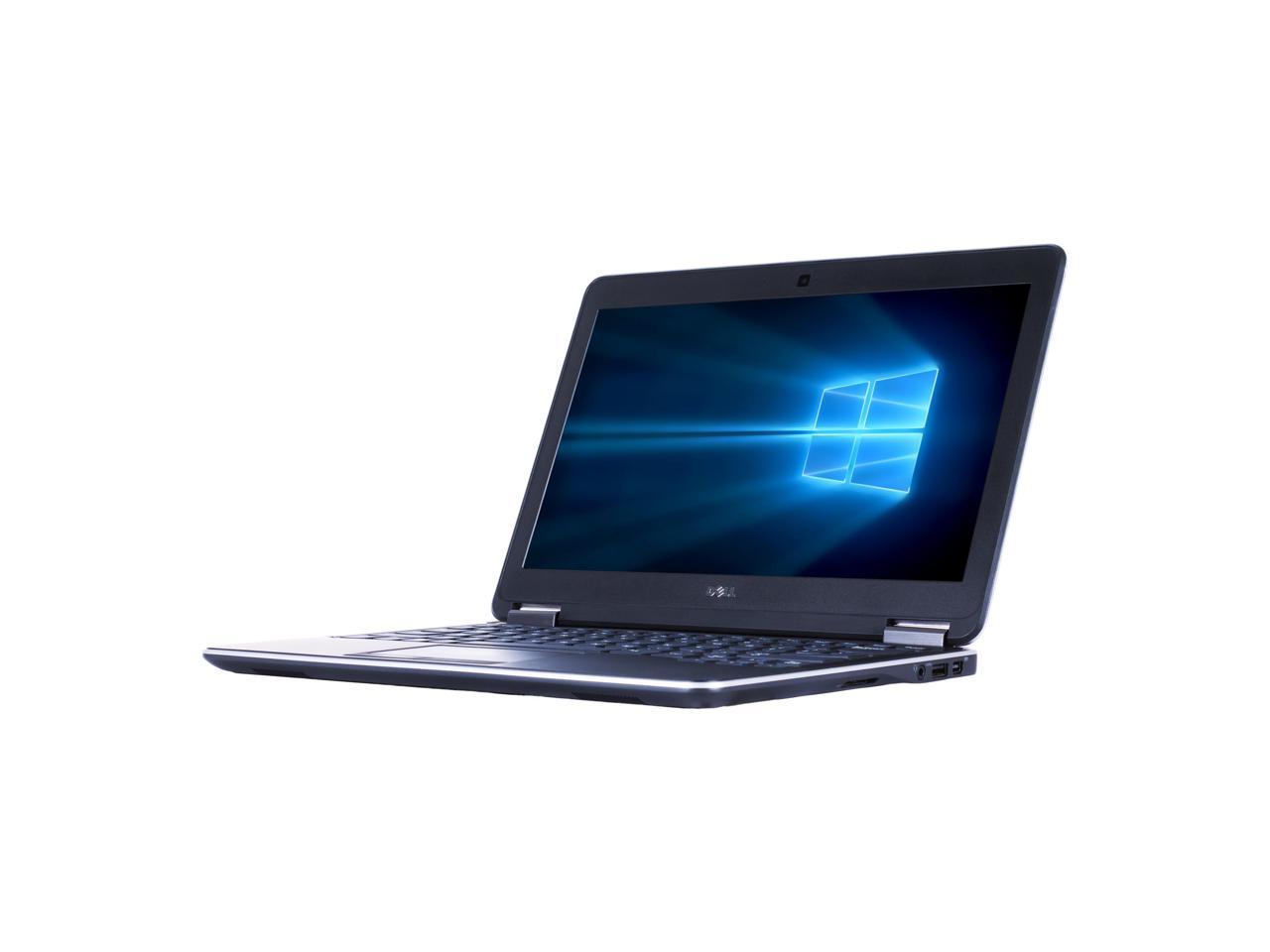 Dell Grade A Latitude E7240 12.5" Laptop, Intel Core I5-4200U up to 2.6G, 4G DDR3L, 128G SSD, USB 3.0, miniDP, HDMI, Windows 10 Pro 64 bits Multi-language(EN/ES)