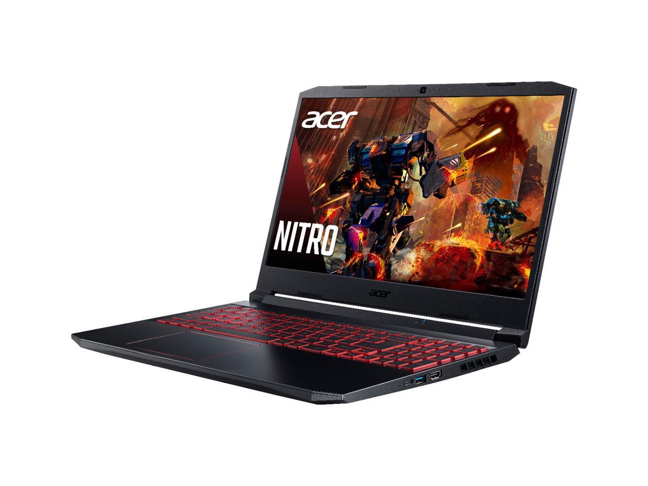 2020 Acer Nitro 5 15.6" IPS FHD Premium Gaming Laptop, 10th Gen Intel Core i5-10300H, 16GB RAM, 128GB SSD Boot + 1TB HDD, NVIDIA GeForce GTX 1650 4GB, Backlit Keyboard, Windows 10 Home, Black