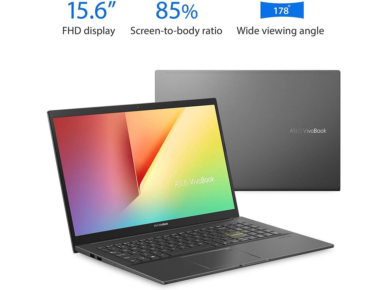 2020 Asus VivoBook 15 S513 15.6" FHD Premium Thin & Light Laptop, AMD 4th Gen Ryzen 7 4700U, 24GB RAM, 1TB PCIe SSD, Backlit Keyboard, Fingerprint Reader, WIFI 6, HDMI, USB-C, Windows 10 Home