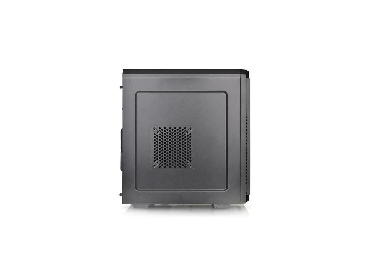 Thermaltake V100 C+P CA-3K7-45M1NU-02 No Windows Perforated Side Panel ATX Mid Tower with PS-TTP-0450NN1ANU-1 (Black)
