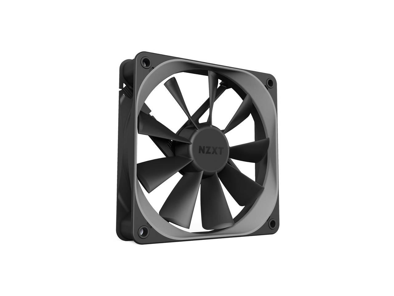 NZXT AER F - 140mm - Winglet Designed Fan Blades - Fluid Dynamic Bearings - PWM Airflow Fans - Gaming Computer Fan