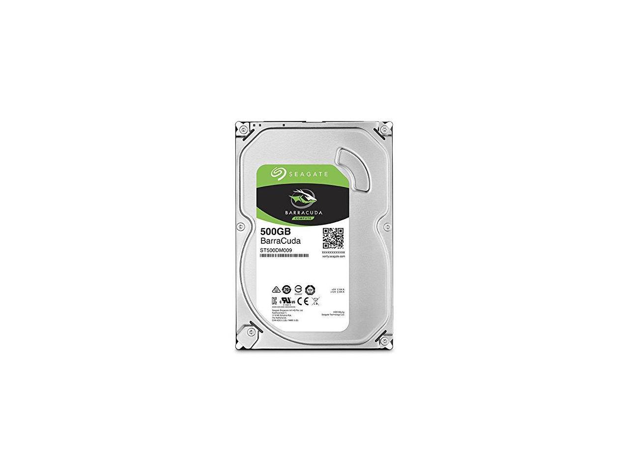 Seagate BarraCuda ST500DM009-25PK 500GB 7200 RPM 16MB Cache SATA 6.0Gb/s 3.5" Hard Drive, 25-Pack