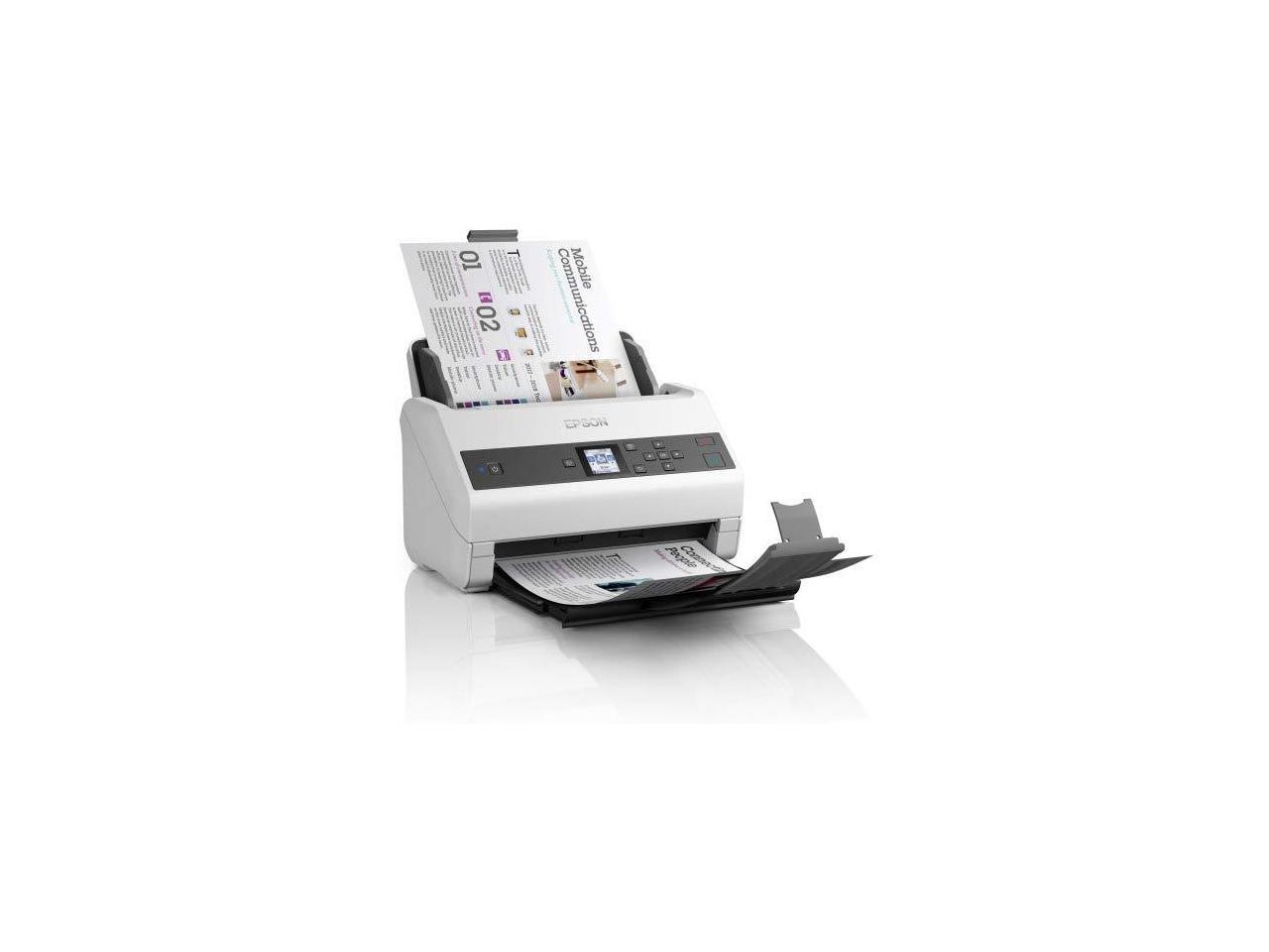 Epson WorkForce DS-870 Sheetfed Scanner 600 dpi Optical B11B250201
