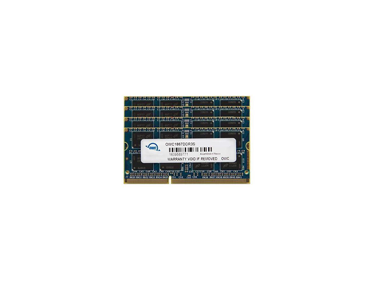 OWC 16GB 1867MHz DDR3L SO-DIMM (PC3-14900) Memory Upgrade Kit