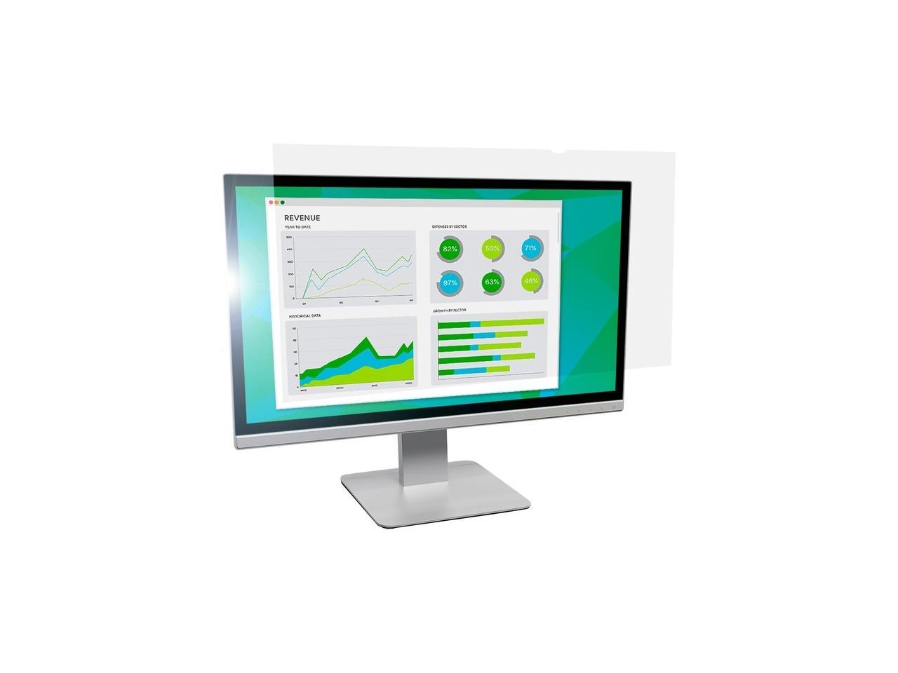 3M Anti-Glare Filter for 20" Widescreen Monitor - For 20" Widescreen LCD Monitor - 16:9 - Scratch Resistant, Fingerprint Resistant, Dust Resistant